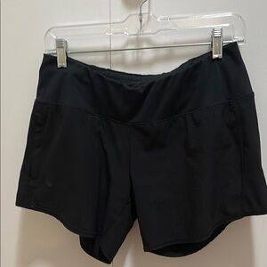 Oiselle long roga shorts